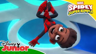 Dwóch SpiderManów  Spidey i superkumple  Disney Junior Polska [upl. by Uri]