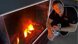 Is this the most realistic Electric fireplace I have ever seen Dimplex Faber EMatrix Review [upl. by Nitsuga]