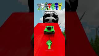 Incredibox Sprunki Car Jump Challenge For Gray  Wenda  Simon and Friends shorts trend sprunki [upl. by Htes666]