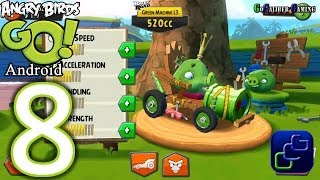 Angry Birds GO Android Walkthrough  Part 8  Rocky Road Track 2 Champion Chase [upl. by Ateerys245]