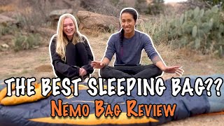 The LAST Sleeping Bag Well Ever Buy  15F Nemo Sleeping Bag Review  Best Sleeping Bag For Couples [upl. by Munroe]