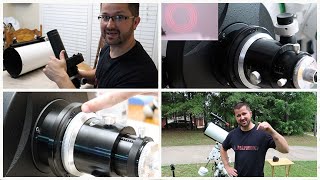 How to properly collimate an RC telescope Ritchey Chretien Collimation [upl. by Giltzow]