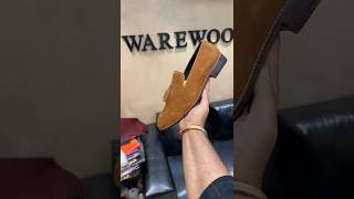 Suede Loafers  Formal Shoes For Men  Warewood Bespoke Shoemakers [upl. by Hayyikaz729]