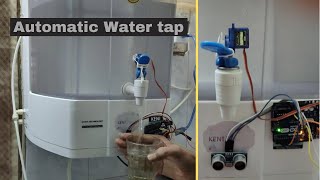 Automatic Water Tap using Arduino smart tap [upl. by Patnode]