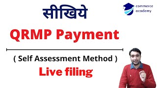 February QRMP  February GST Return Payment  GST PMT 06  QRMP RCM Payment  QRMP Payment in Hindi [upl. by Inotna507]