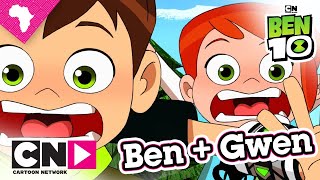 Ben 10  Funniest Ben and Gwen Moments  Cartoon Network Africa [upl. by Malcah]