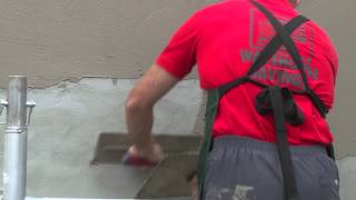 How To Apply Top Coat To Render  DIY At Bunnings [upl. by Naul]