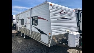 2010 CROSSROADS ZT25RK ZINGER TRAVEL TRAILER OHIO CAMPER RV DEALER wwwhomesteadrvnet [upl. by Anyah]