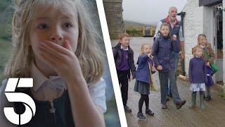 First Day Of School  Our Yorkshire Farm  Channel 5 [upl. by Eirok]