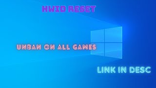 RESET HWID FOR WINDOWS 10  CHANGE WINDOWS HARDWARE ID FOR FREE  SPOOFER DOWNLOAD FOR FREE [upl. by Lamek]