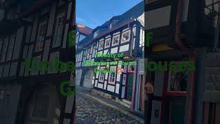 Beautiful timberwood houses 🏘 at goslar Germany [upl. by Crosley]