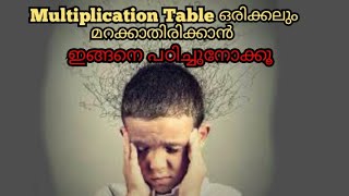 MULTIPLE TABLES EASY TRICKS 15 MALAYALAMMULTIPLICATIONTABLETRICKS [upl. by Nyar]