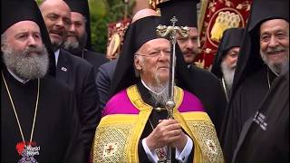 Ecumenical Patriarch Bartholomew in Sydney  Official Welcome amp Doxology [upl. by Yboc871]