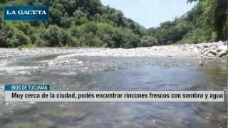 Ríos de Tucumán muy cerca de la ciudad podés encontrar rincones frescos con sombra y agua [upl. by Ferdinana541]