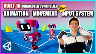 How to Move Characters in Unity 3D Animated Movement Explained BuiltIn Character Controller 2 [upl. by Cinimod]