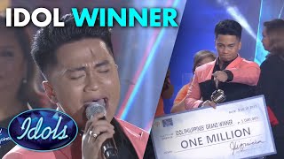 AMAZING  IDOL PHILIPPINES WINNER 2022  Idols Global [upl. by Froma]