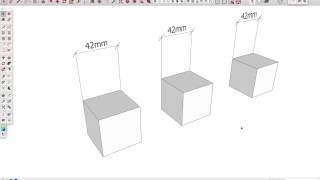 SketchUp Resizescale with the tape measure [upl. by Yendyc]