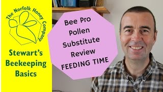 Product Review Bee Pro Pollen Substitute  Feeding  Beekeeping Basics  The Norfolk Honey Co [upl. by Yessak]