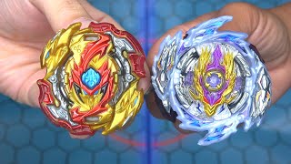 RAGE LONGINUS vs LORD SPRIGGAN  LUI vs SHU  Beyblade Burst Super King ベイブレードバーストスーパーキング [upl. by Yerfej270]