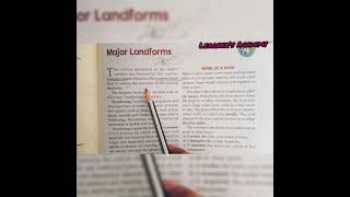 class 7 geography chapter 4 major landforms part 1 [upl. by Fortune]