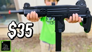 Uzi Airsoft BB Gun  Full Auto  UNBOXING [upl. by Odlabso]