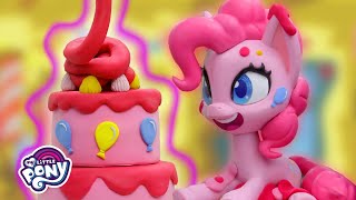 Stop Motion  Pat a Cake with Pinkie Pie  Cake [upl. by Louisette983]