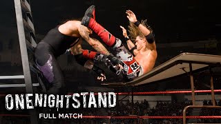 FULL MATCH  Undertaker vs Edge  World Heavyweight Championship TLC Match WWE One Night Stand 2008 [upl. by Wilcox534]