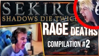 Sekiro Funny Rage compilation sekiro deaths funny moments highlights and streamer 2 [upl. by Zetnod]