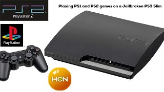 Playing PS1 and PS2 Games on Jailbroken PS3 Slim in 2021 [upl. by Tristram]