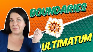 Boundaries Vs Controlling  Healthy Boundaries [upl. by Mis]