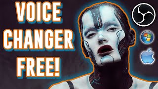 Voice Changer 100 FREE in OBS for Windows and MAC [upl. by Madison]