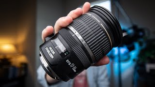 Canon 1755mm f28  AllTime Greatest EFS Lens [upl. by Pape]