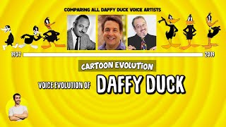 Voice Evolution of DAFFY DUCK  82 Years Compared amp Explained  CARTOON EVOLUTION [upl. by Clementia935]