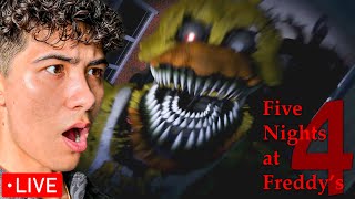 Spoit Plays Five Nights at Freddys 4 TERRIFYING [upl. by Nailij]