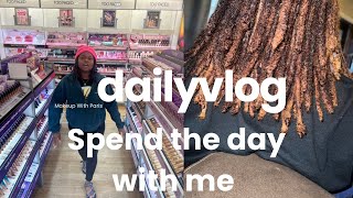 Spend The Day With Me Daily Vlog Makeup With Paris [upl. by Shippee]