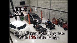 Nissan Leaf  40kWh Battery Upgrade [upl. by Dalston]