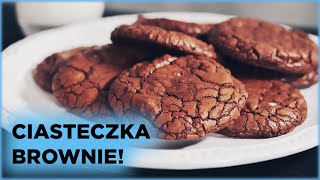 Przepis na czekoladowe CIASTECZKA BROWNIE  Sugarlady [upl. by Bennie]