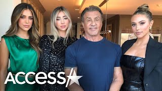 Sylvester Stallone Wishes His Daughters Weren’t So Tall [upl. by Armat]