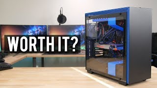 Whats it like to build inside the new NZXT H700i [upl. by Huai]