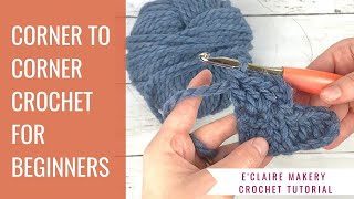 The Beginners Guide to C2C Crochet How to Do C2C Crochet for Beginners [upl. by Aspasia821]