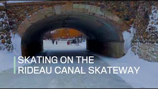 Skating the Rideau Canal Skateway [upl. by Hagi]