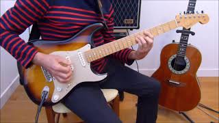 Un peu plus près des étoiles  Gold guitar cover  lyrics amp tab [upl. by Dusza]