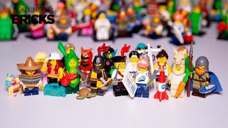 Lego Minifigures Series 20 Animation of All 16 Minifigures [upl. by Javed]