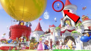 Super Mario Odyssey  All Endings  New 100 Ending [upl. by Yeclehc]