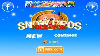 Snow Bros  ALL LEVELS  FULL GAMEPLAY HD [upl. by Eugaet472]