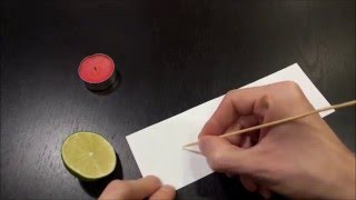 how to make invisible ink [upl. by Ettennat]