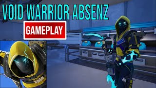 New Void Warrior Absenz Skin Gameplay Fortnite Battle Royale [upl. by Ahsemrak41]