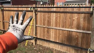 How to build a wooden sliding gate [upl. by Acisseg]