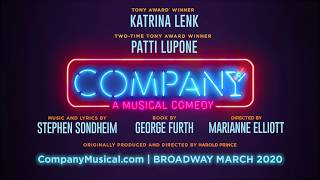 COMPANY RETURNS TO BROADWAY [upl. by Otrevlig483]