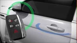 How To Operate the Range Rover Evoque Keyless Entry System [upl. by Ardnaek282]